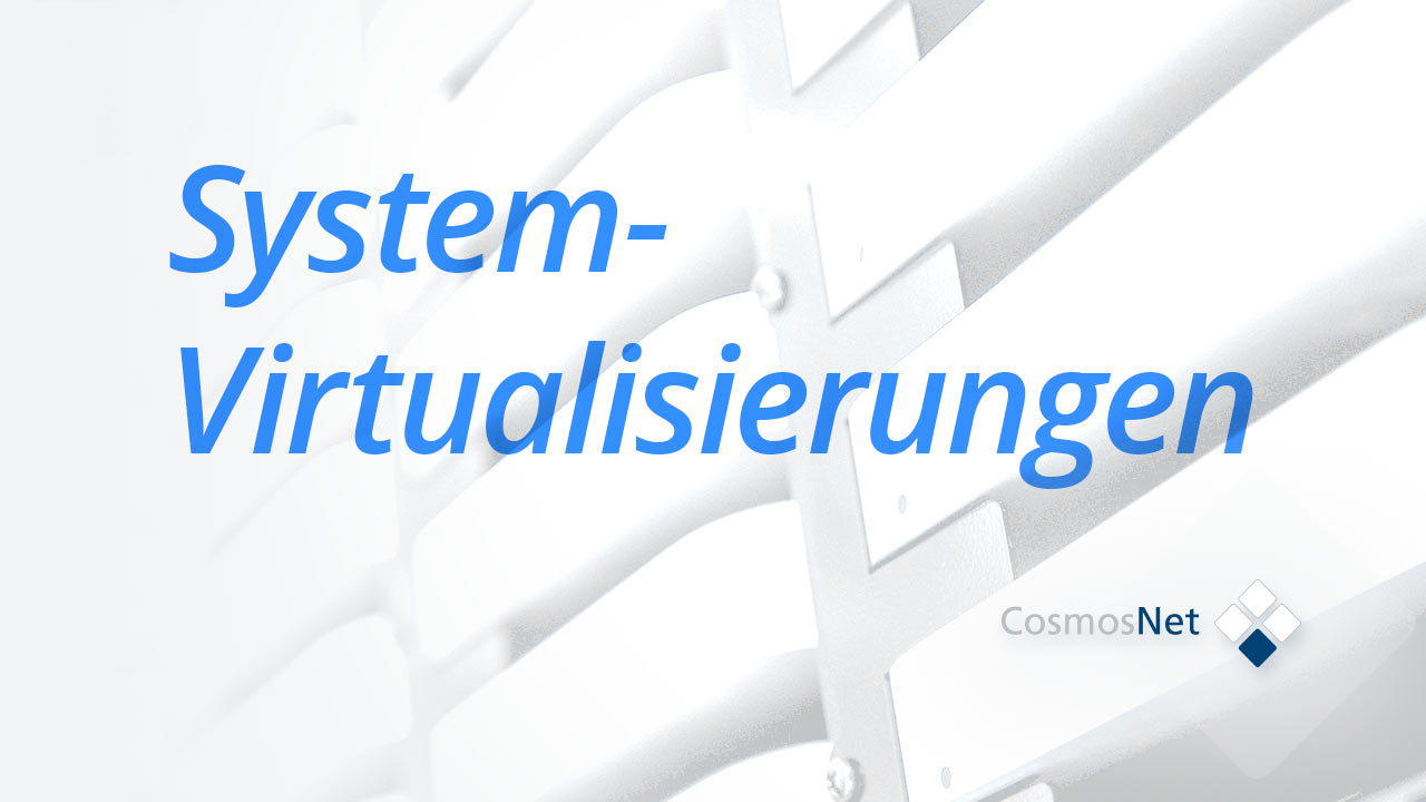 IT-Virtualisierung Server-Virtualisierung System-Virtualisierung